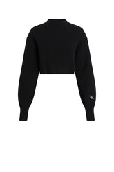 CALVIN2 2USCITA Maglione Donna Tinta Unita Nero Nero